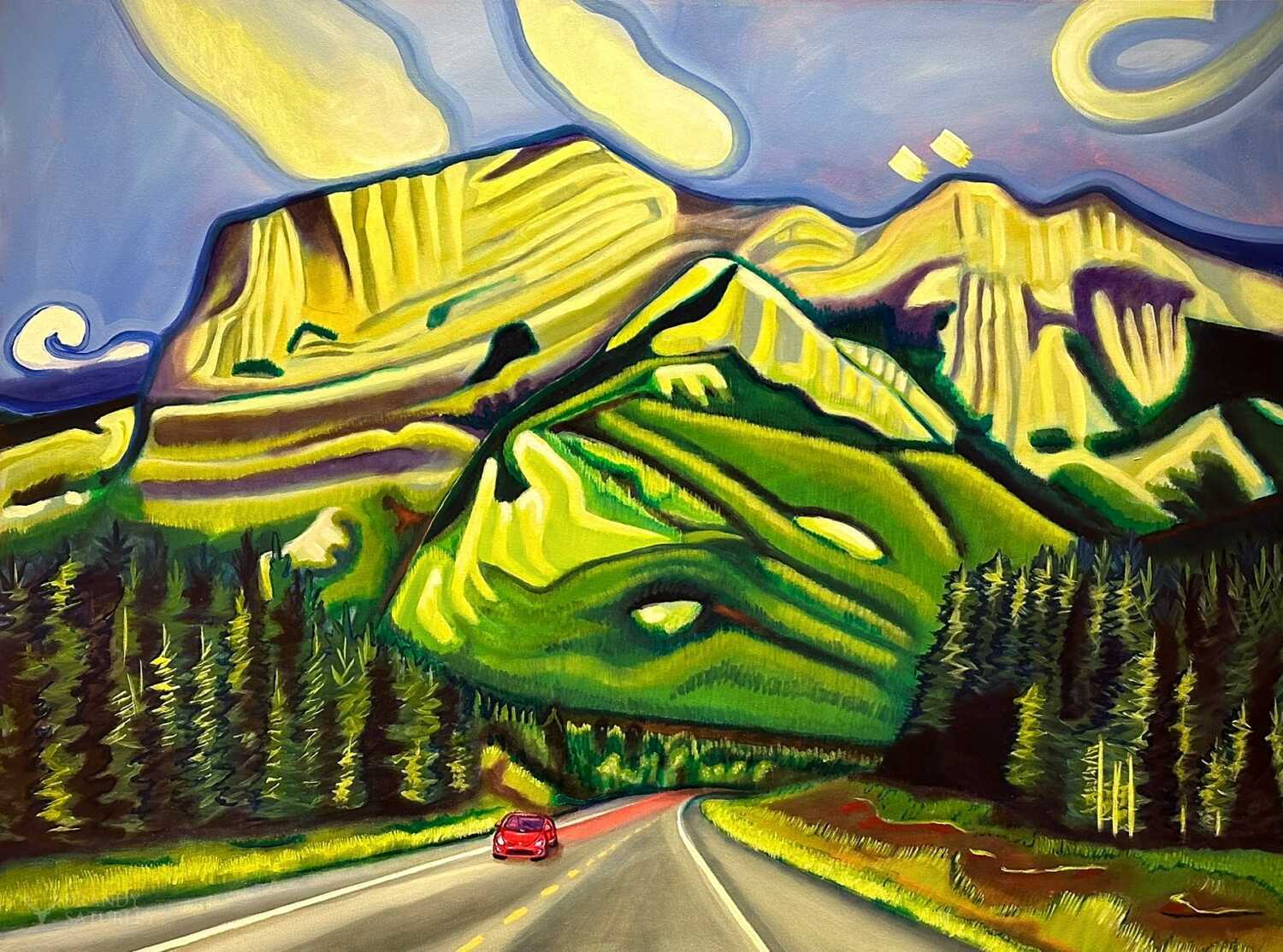 Jasper Alberta Paintings